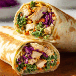 Asian Chicken Salad Wrap