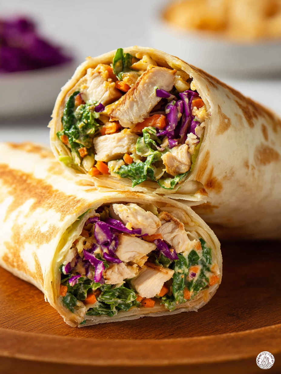 Asian Chicken Salad Wrap