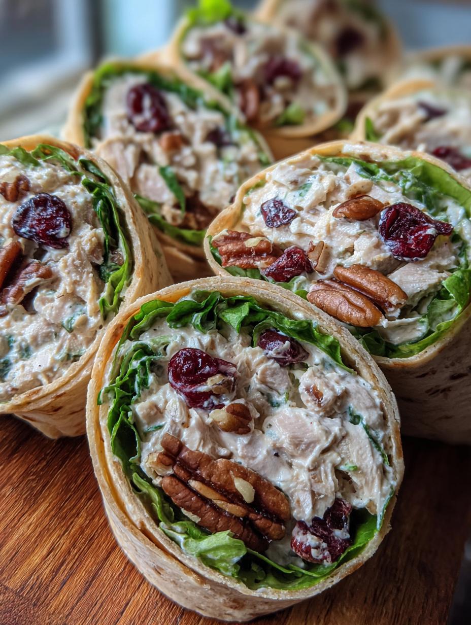 Chicken Salad Pinwheels