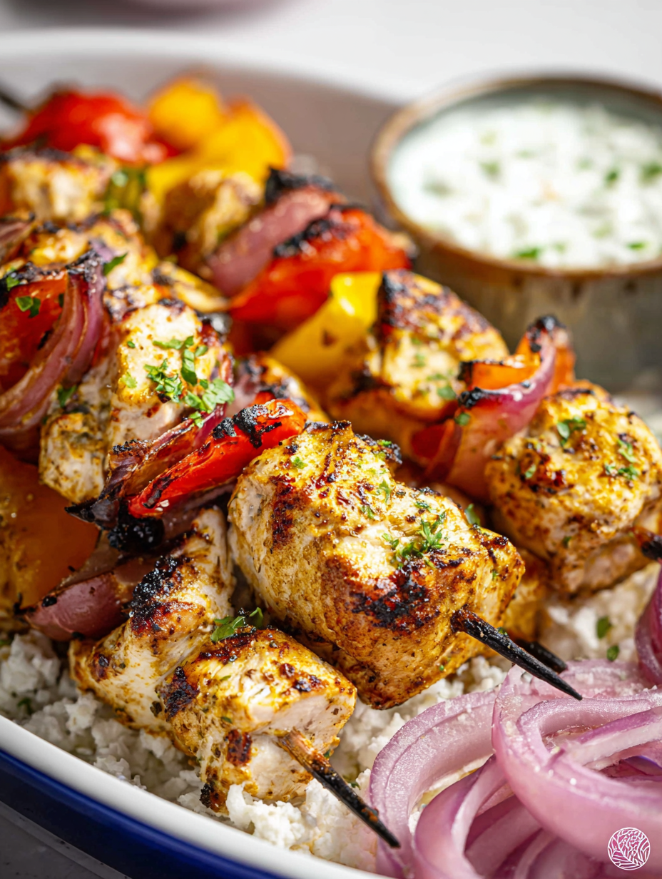 Greek Chicken Kabobs