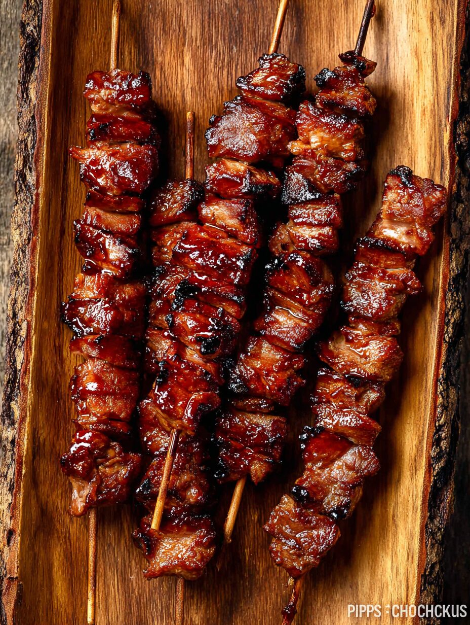 Grilled Thai Coconut Chicken Skewers