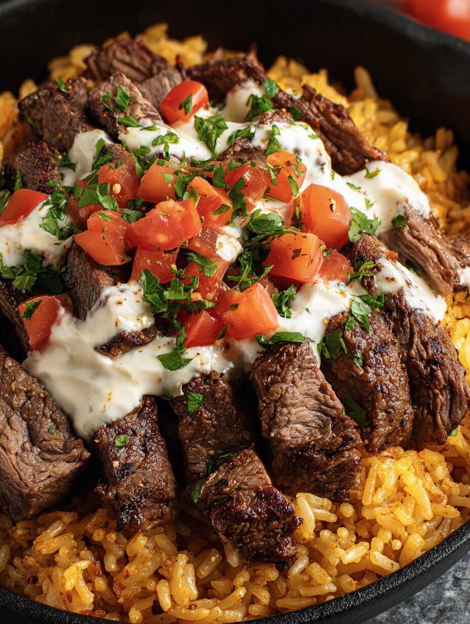 Steak & Queso Rice