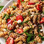 Strawberry Balsamic Pasta Salad