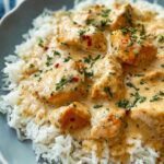THE RECIPE For Creamy Smothered Chicken and Rice