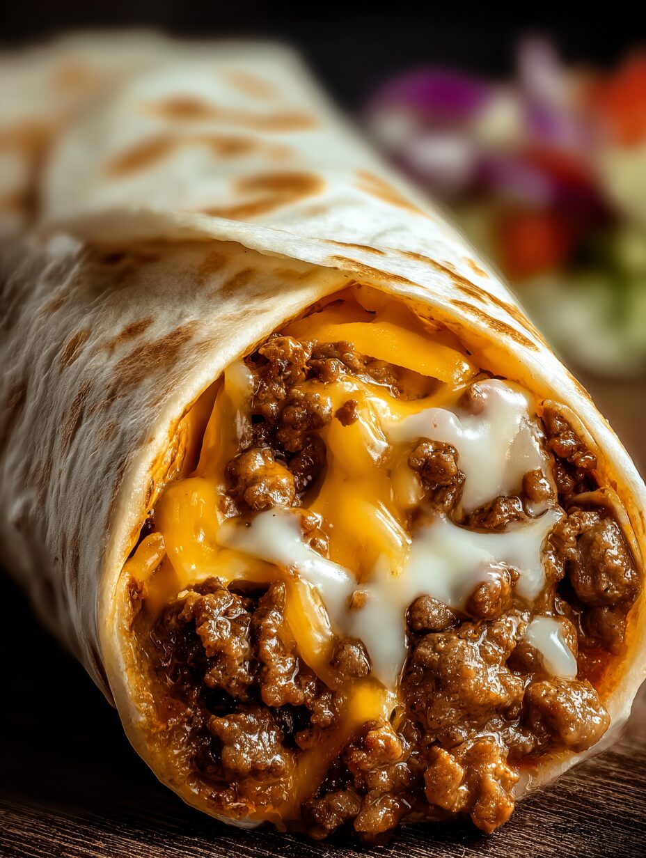 Taco Bell Beefy Melt Burrito