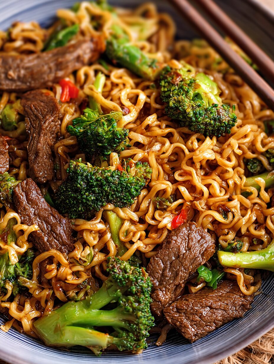 Beef and Broccoli Ramen Stir Fry: A Quick, Delicious Recipe!