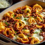 Cheesy Beef Enchiladas Tortellini