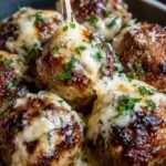 Cheesy French Onion Meatballs