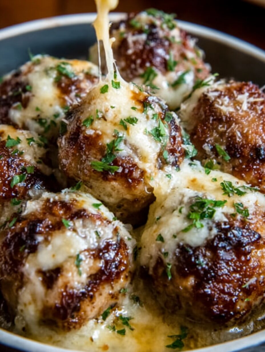 Cheesy French Onion Meatballs: A Comfort Food Delight!