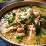 Comforting Low Carb White Chicken Chili for Cozy Nights