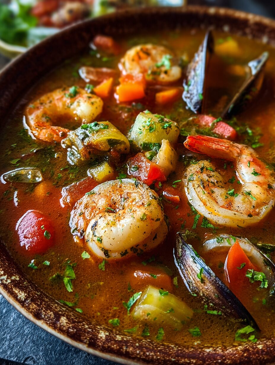 Comforting Seafood Soup