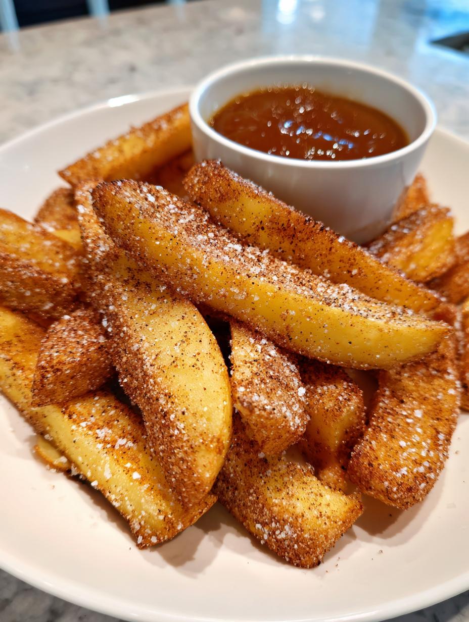 Crispy Air Fryer Apple Fries