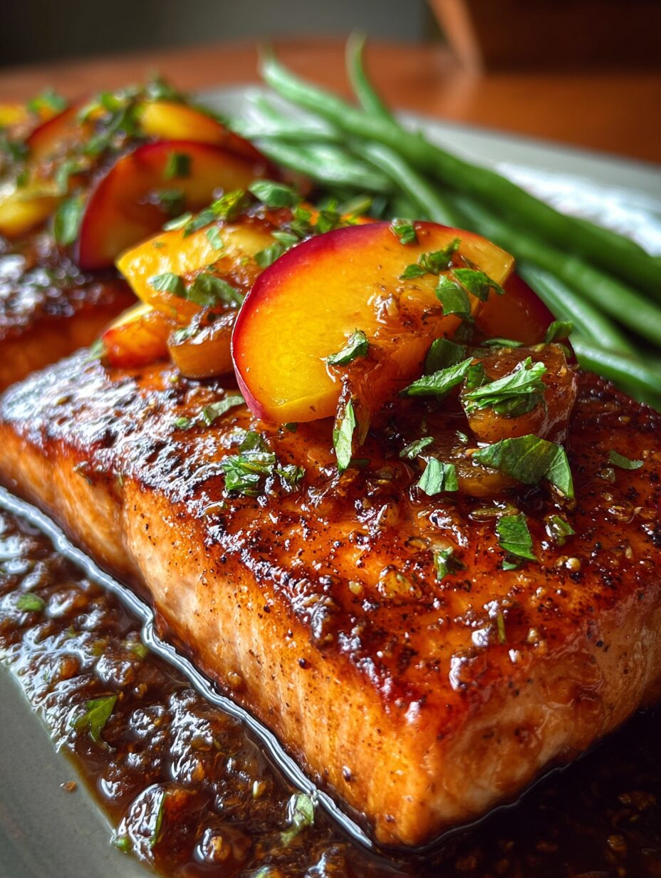 Delicious Bourbon Peach Salmon: A Must-Try Recipe!