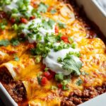 Easy Ground Beef Enchiladas