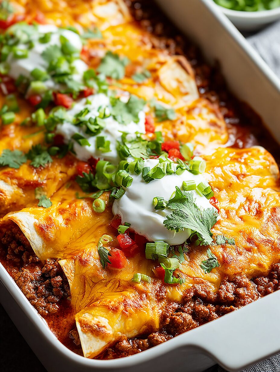 Easy Ground Beef Enchiladas: A Simple Recipe to Try!