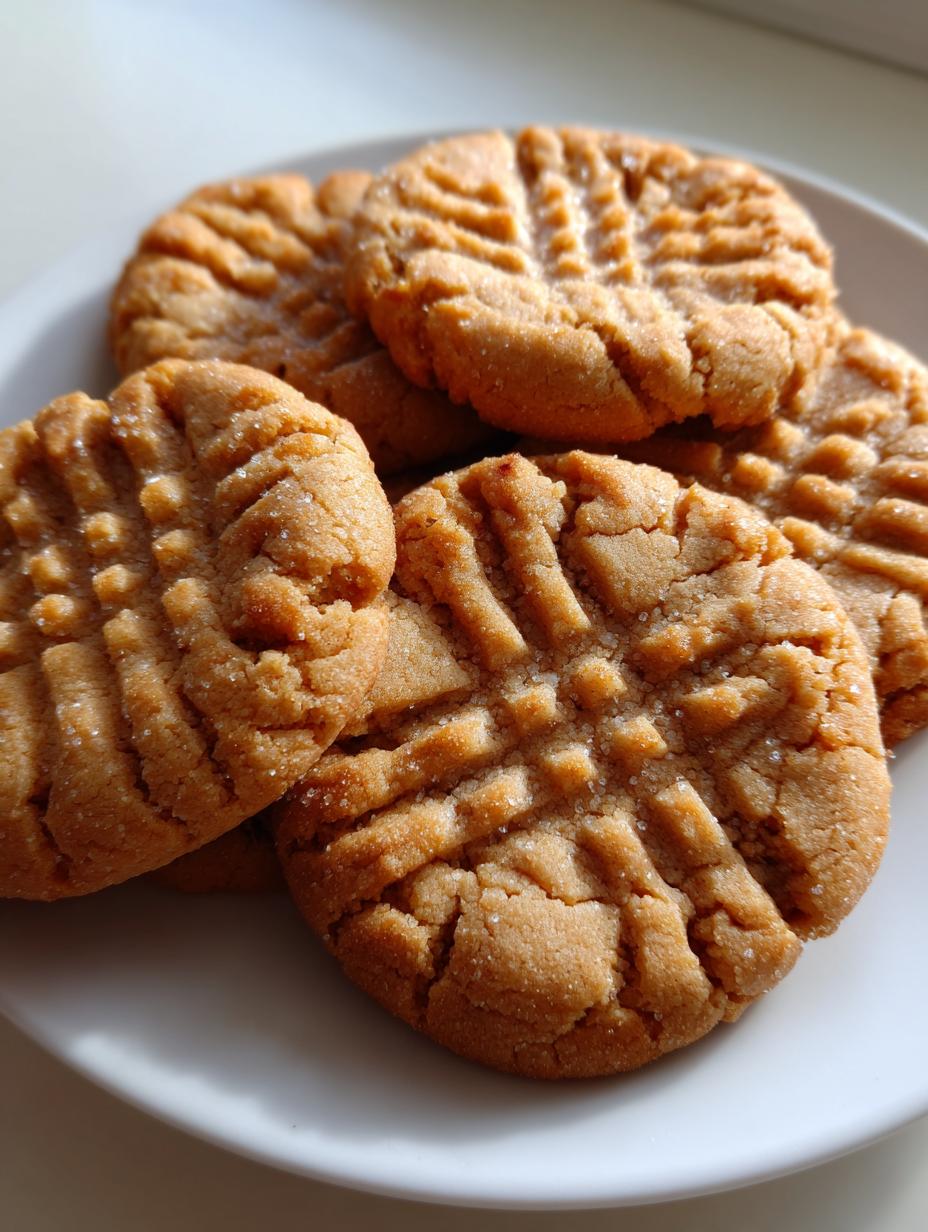 Easy Peanut Butter Cookies - detail 1