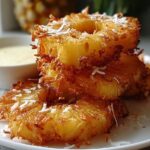 Fried Pineapple with Coconut Crust – Tropical Delight