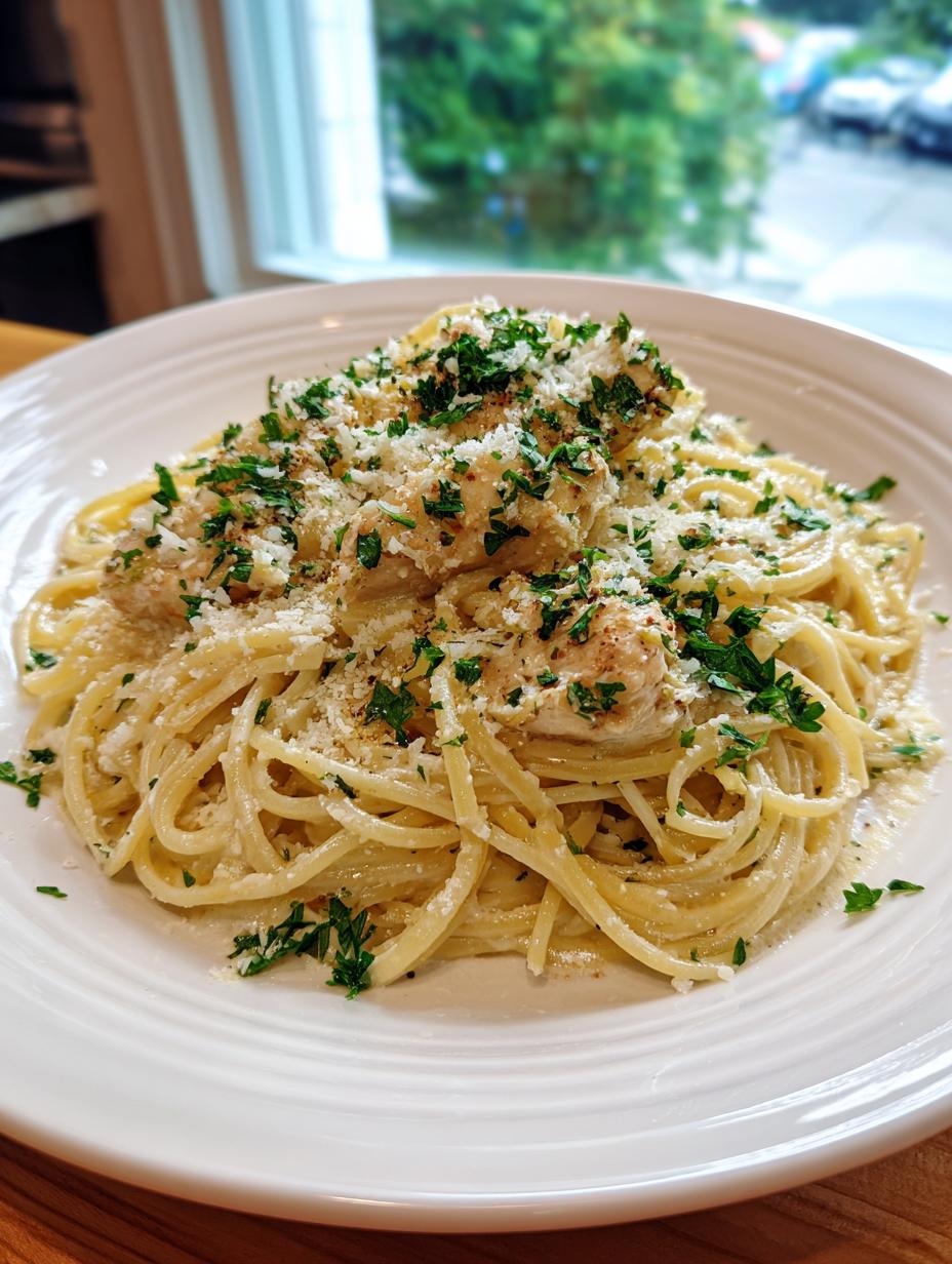 Garlic Parmesan Pasta - detail 1
