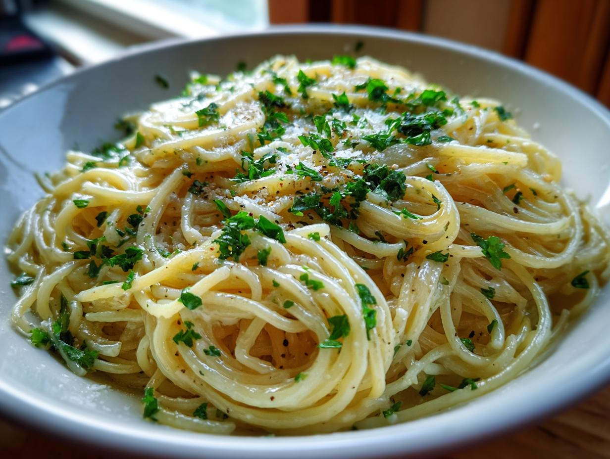 Garlic Parmesan Pasta