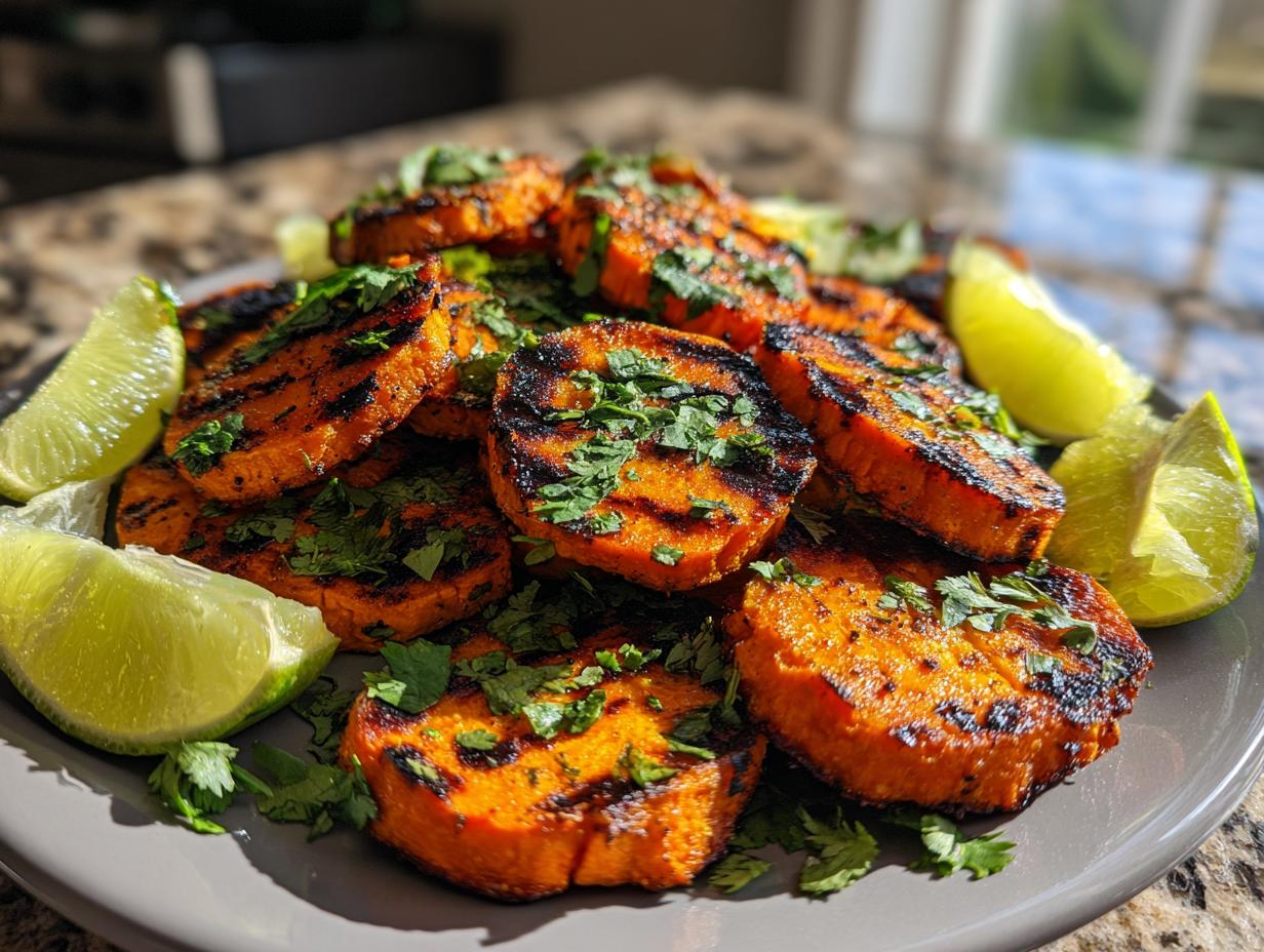 Grilled Sweet Potatoes Recipe