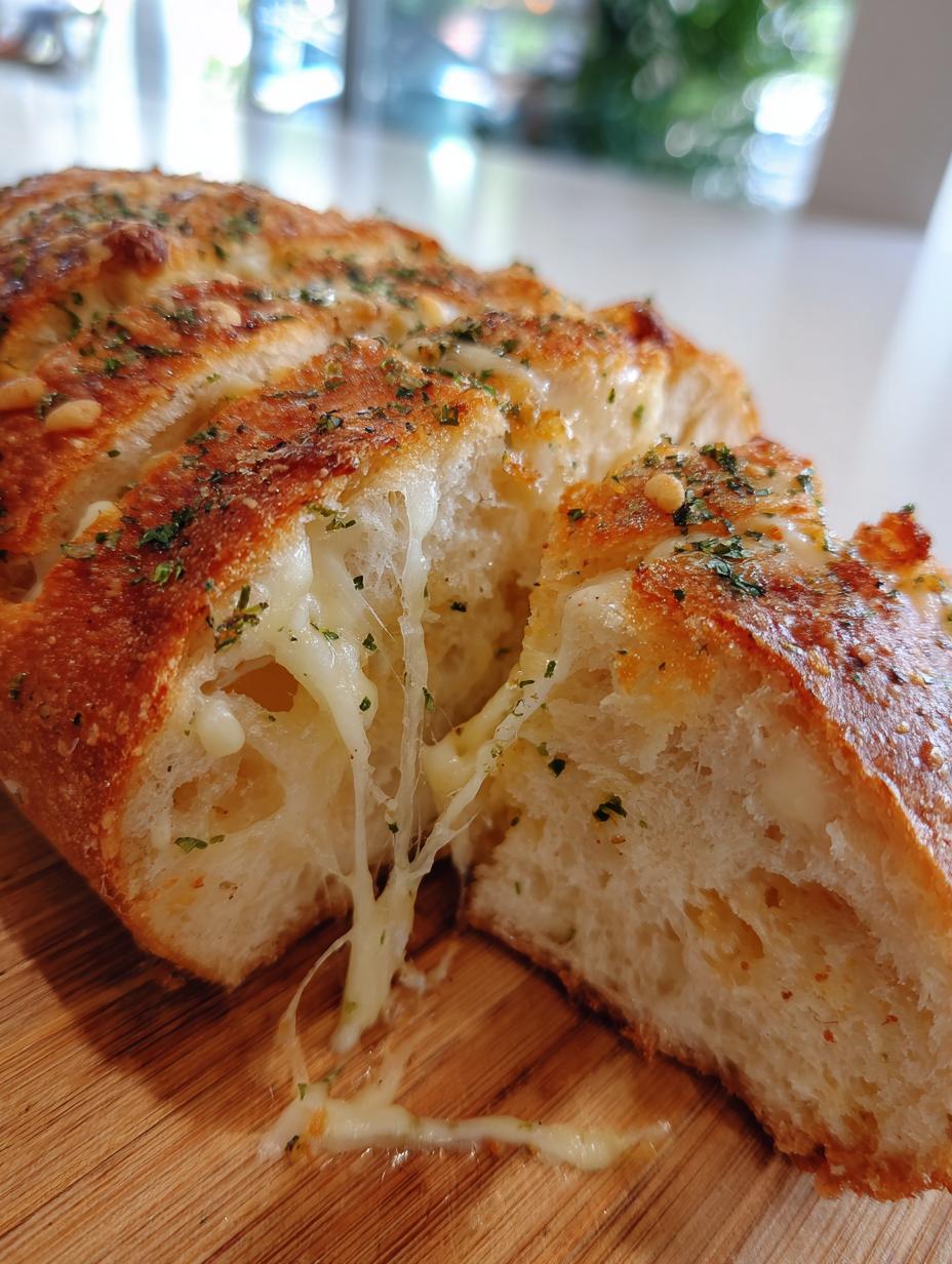 ITALIAN HERBS AND CHEESE BREAD - detail 1