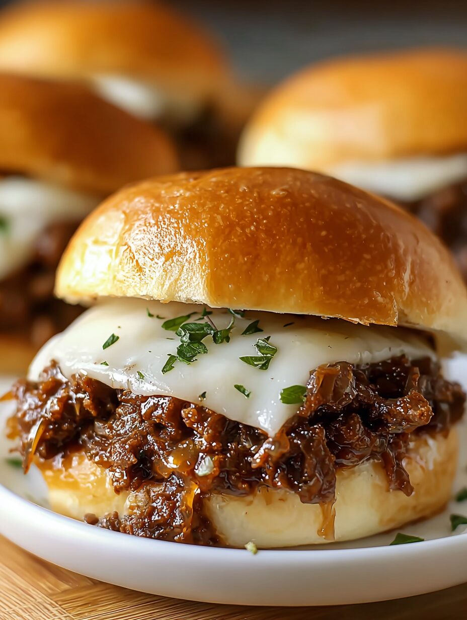 Irresistible French Onion Beef Sloppy Joes You Must Try!