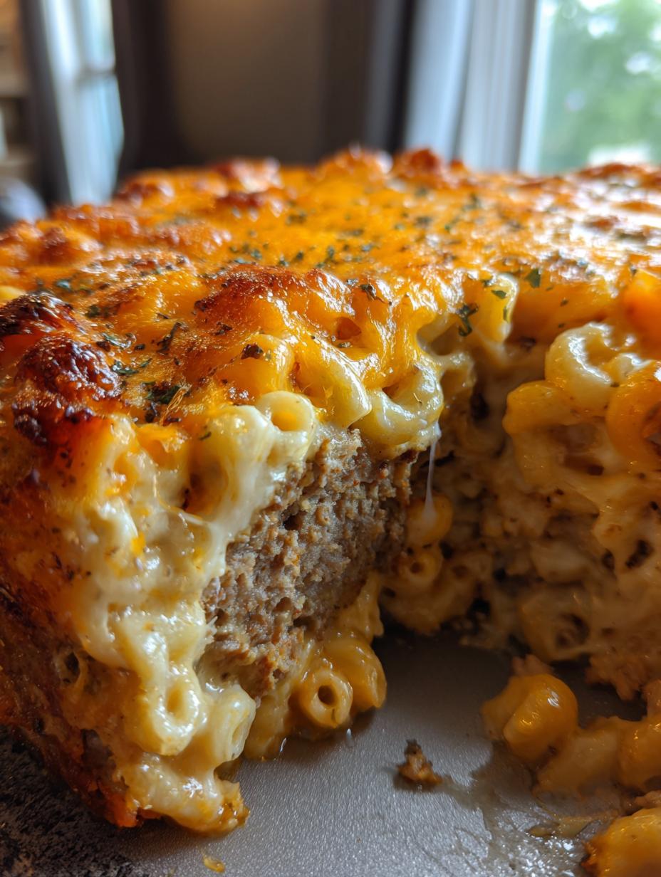 Mac and Cheese Meatloaf Casserole - detail 1
