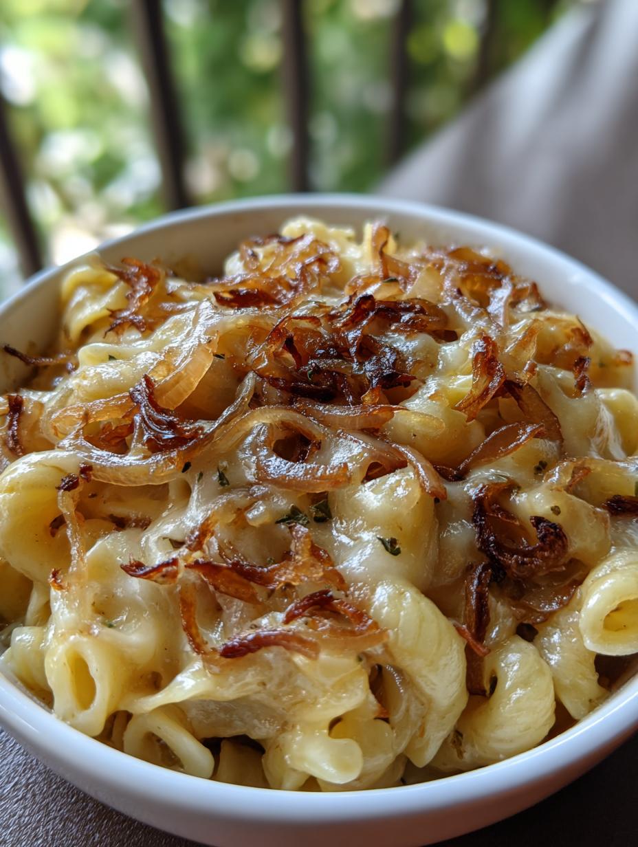 One Pot French Onion Pasta - detail 2