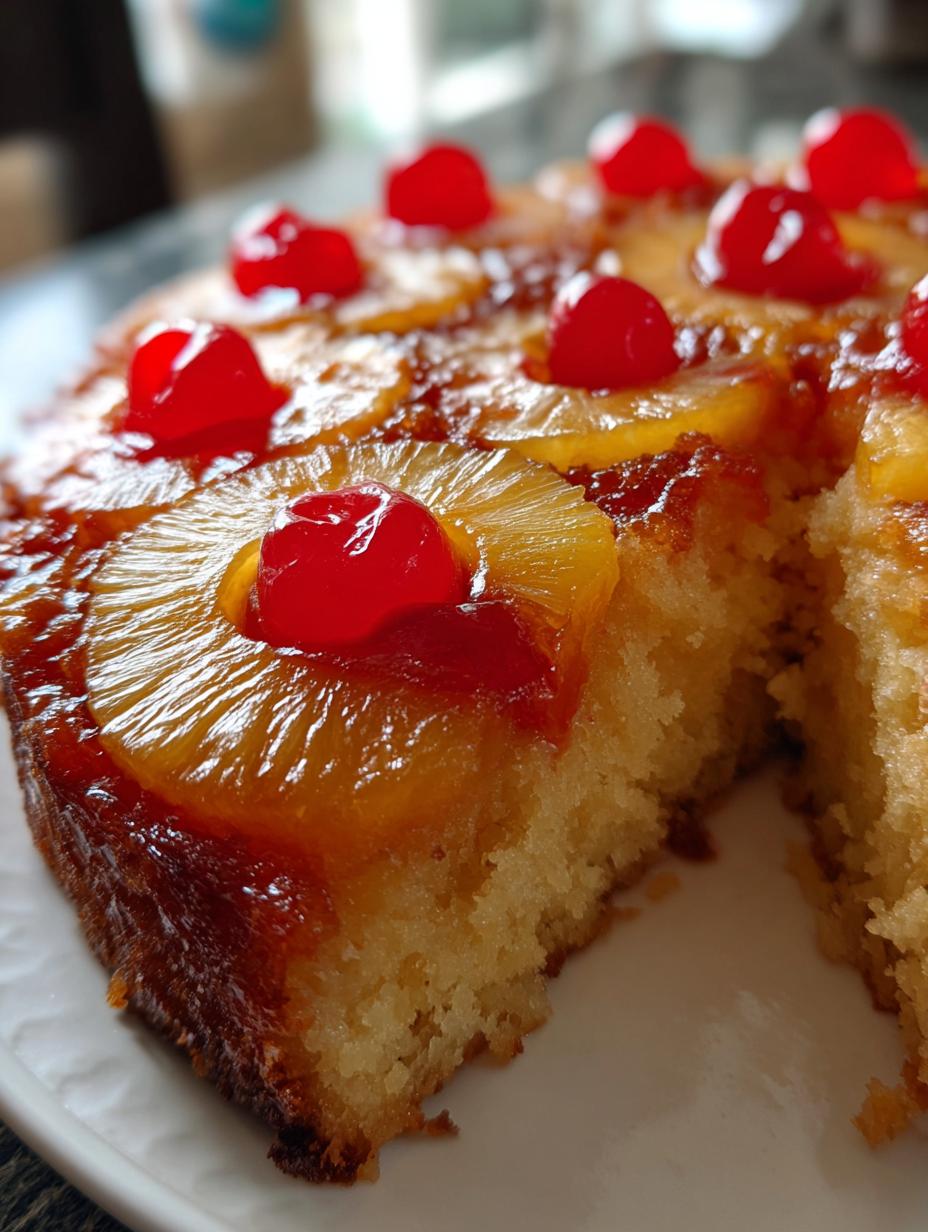 Pineapple Upside Down Cake