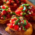 Real Tomato Basil Bruschetta