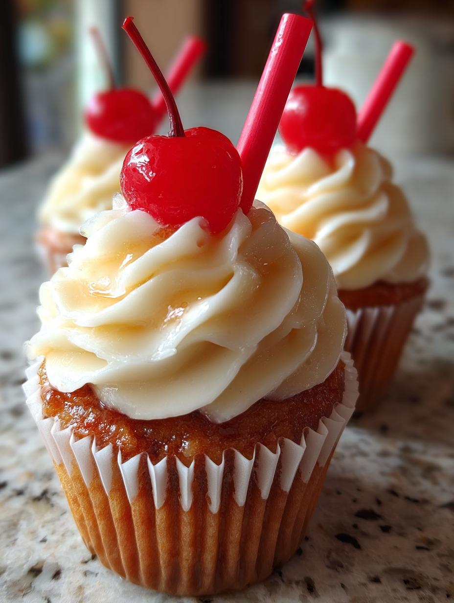 Root Beer Float Cupcakes - detail 1