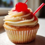 Root Beer Float Cupcakes