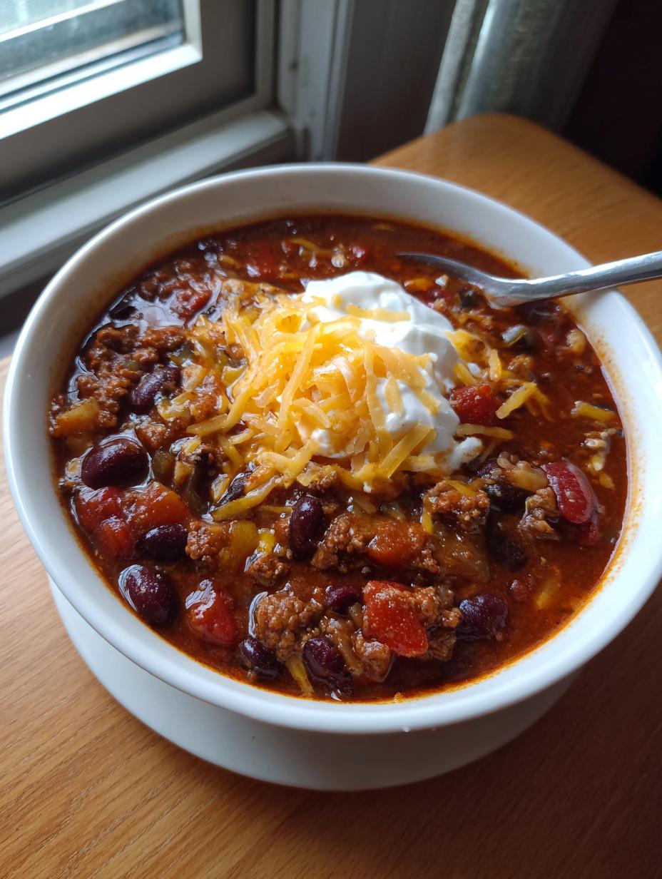 Slow Cooker Chili Con Carne - detail 1