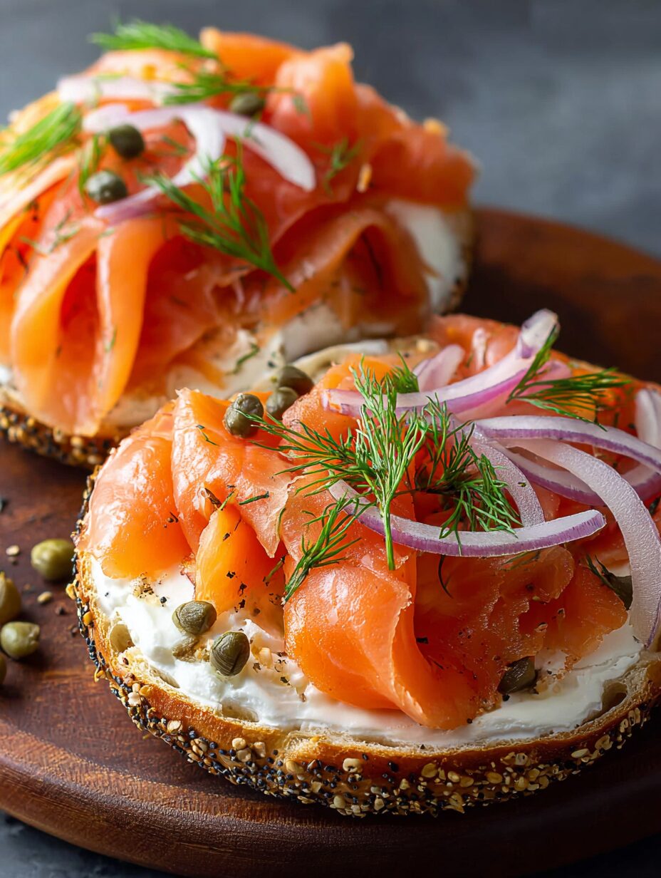 Smoked Salmon Bagel: A Quick, Delicious Recipe You’ll Love!