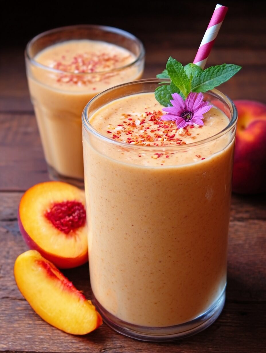 Sunny Nectarine Smoothie: Refresh Yourself This Summer!