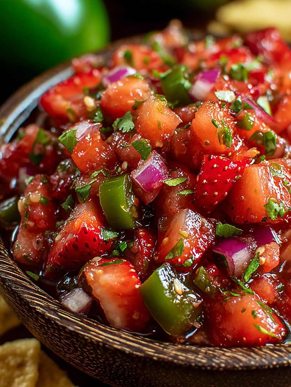Exploring the Unique Flavors of Spicy Sweet Strawberry Jalapeño Salsa