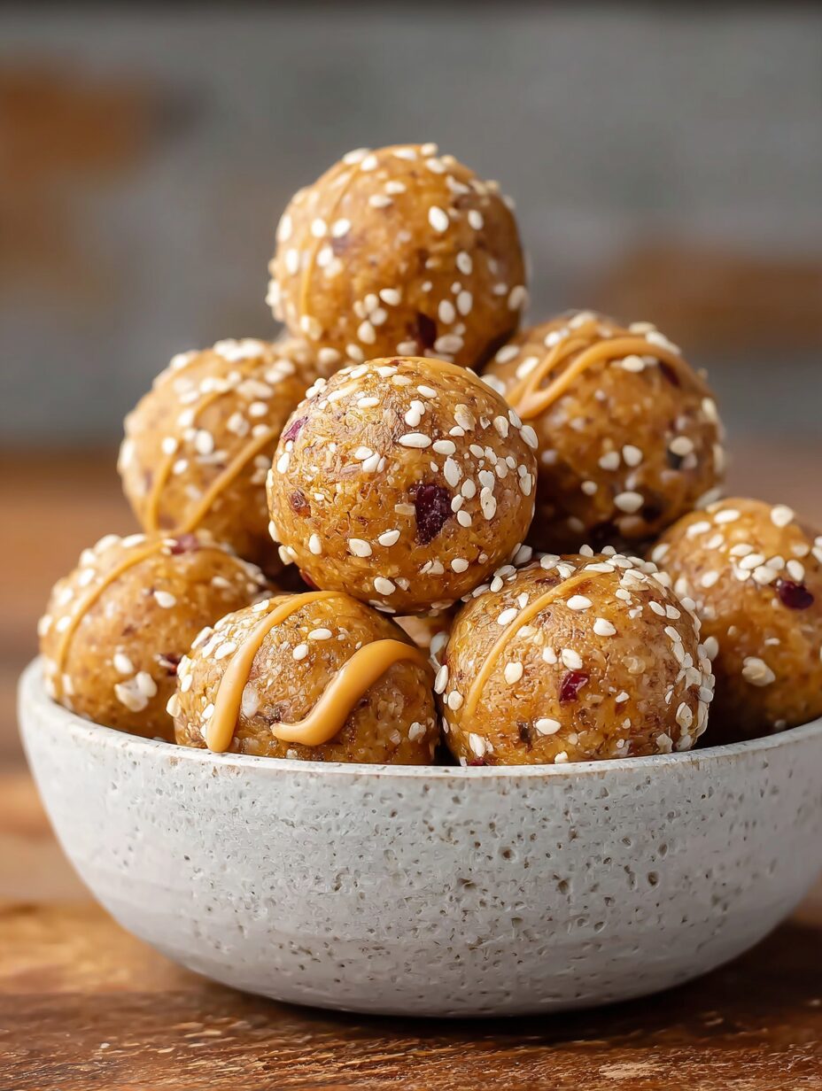 No-Bake Healthy Pumpkin Pie Energy Balls Recipe