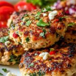 Mediterranean Chicken Patties