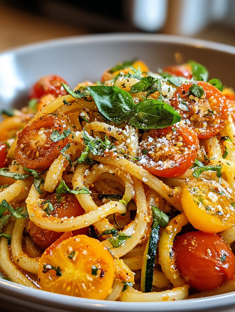 Tomato Zucchini Pasta