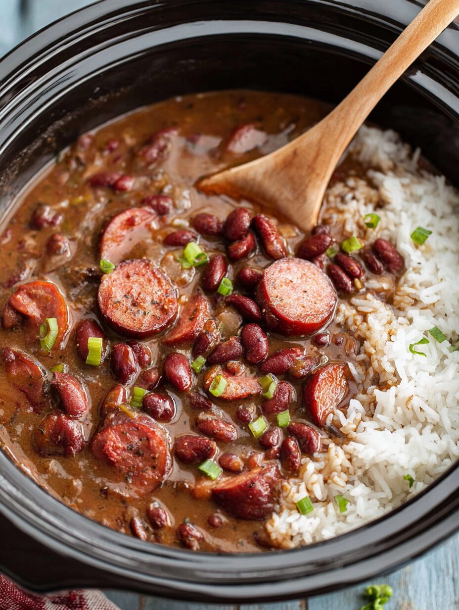 Slow Cooker Cajun Red Beans and Rice: A Flavorful Delight!
