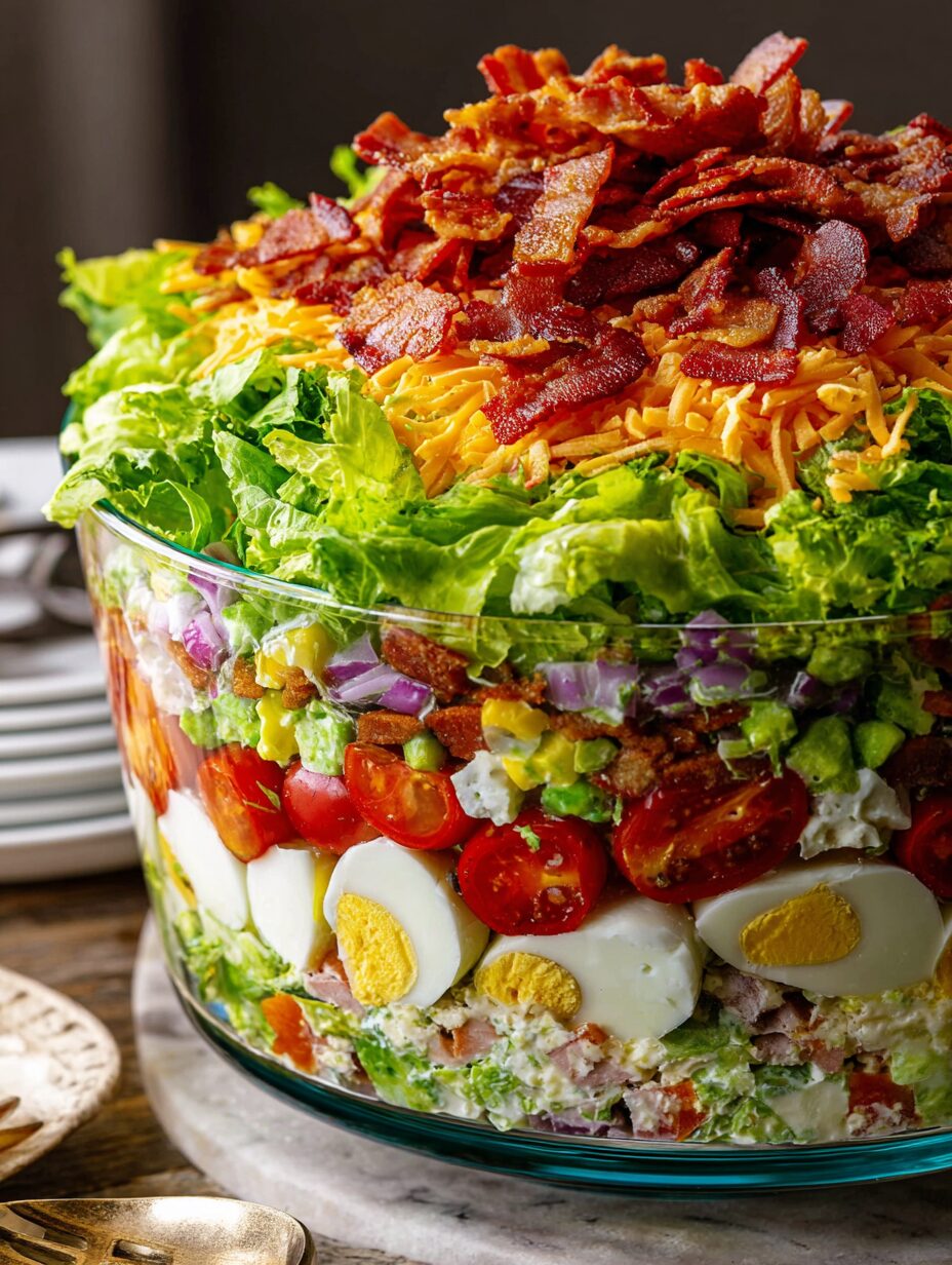 7-Layer Salad: Discover the Ultimate Refreshing Recipe!