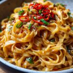 Aromatic Garlic Chilli Noodles with Soy and Vinegar