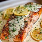 Baked Boursin Salmon