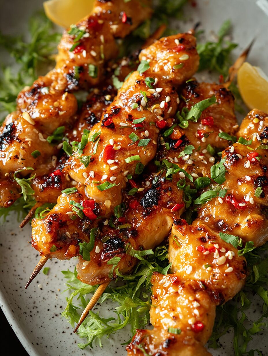 Bang Bang Chicken Skewers: A Flavor Burst You’ll Love!