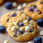 Blueberry White Chocolate Chip Cookies