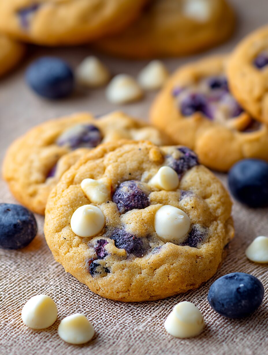 Blueberry White Chocolate Chip Cookies: A Must-Try Delight!