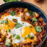 Breakfast Chili and Eggs