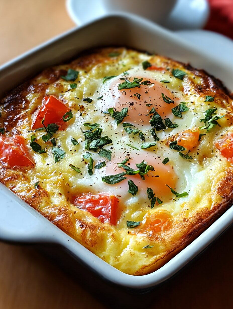 Cheesy Egg Bake: Discover the Ultimate Comfort Recipe!
