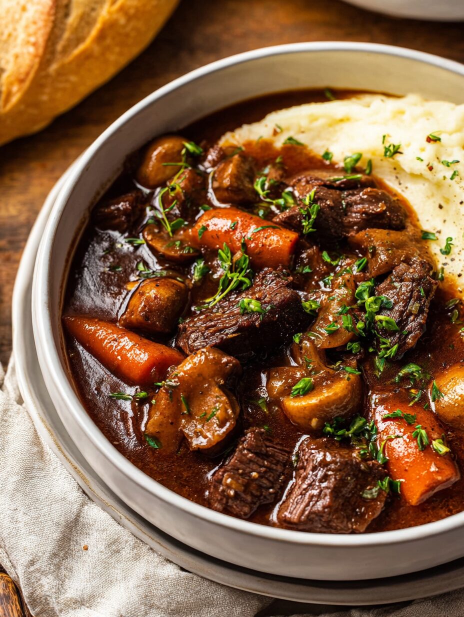 Classic Beef Bourguignon: A Hearty Recipe You’ll Love!