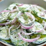 Creamy Cucumber Salad